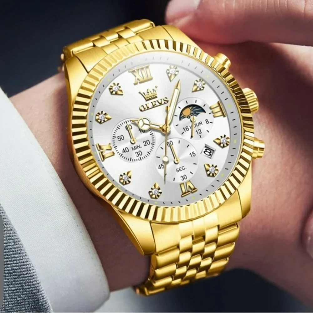 Olevs elegant gold